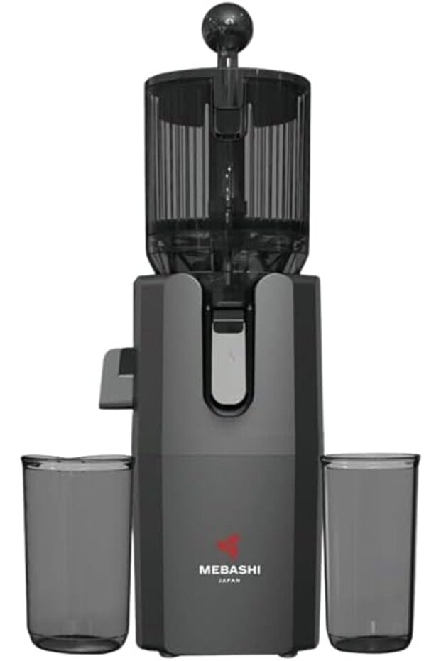 Slow Juicer, 120mm Wide Chute, 250W DC Motor, Double-Squeezing Technology, (ME-SJ3071) Black