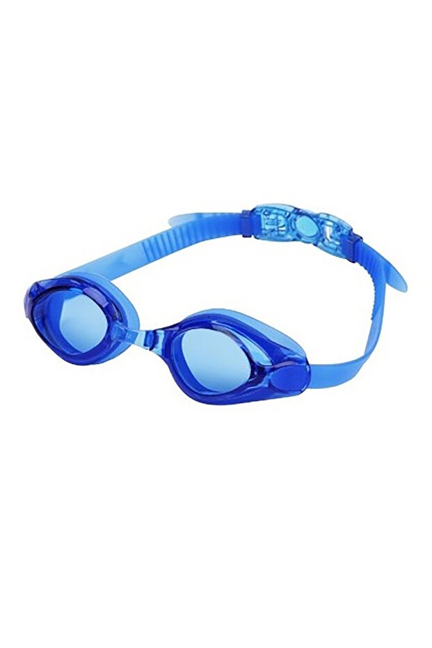 Silicone Anti-Fog and Uv Filter Diving Goggles - Blue