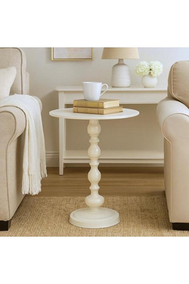 Vienna Side Table - White - 1