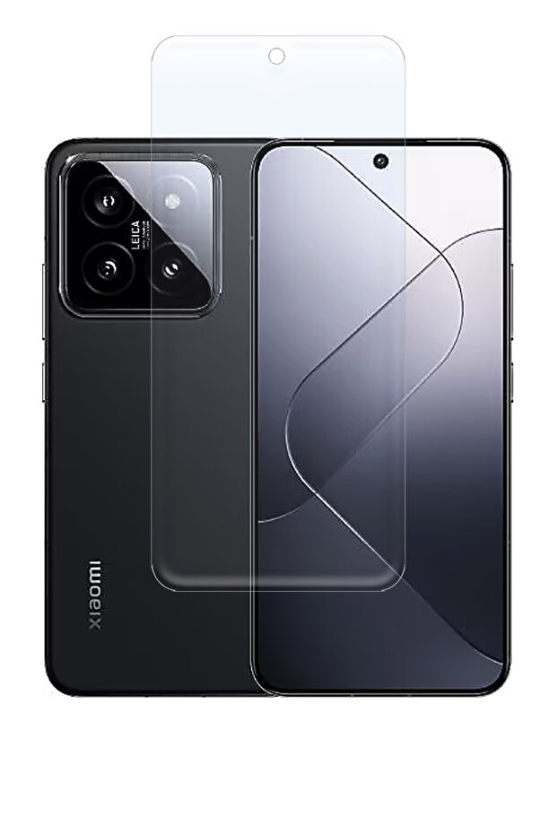 واقي شاشة نانو لامع عالي الدقة متوافق مع هاتف Xiaomi 14، حماية مرنة ضد الكسر 9H