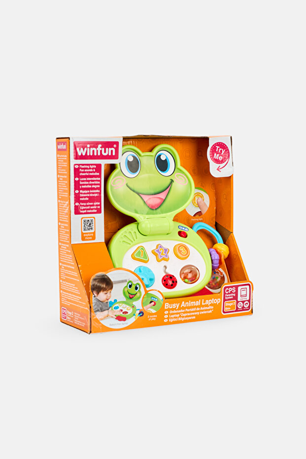 Laptop Frog Interactive With Light And Sounds - 2