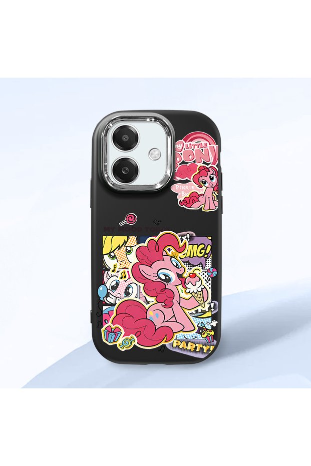 Oppo A3/A3X 4G/5G Compatible Black Silicone Case with Shock-Absorbing Camera Protections