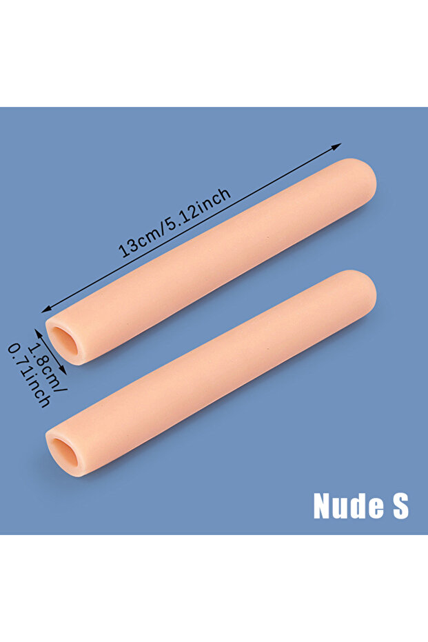 1pc 1Pcs Gel Toe Separator Finger Protector Silicone Toe Cushion Tubes Sleeves For Bunion Corns Blis