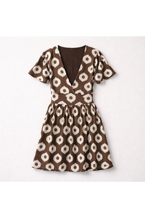 Rochie de damă cu imprimeu leopard