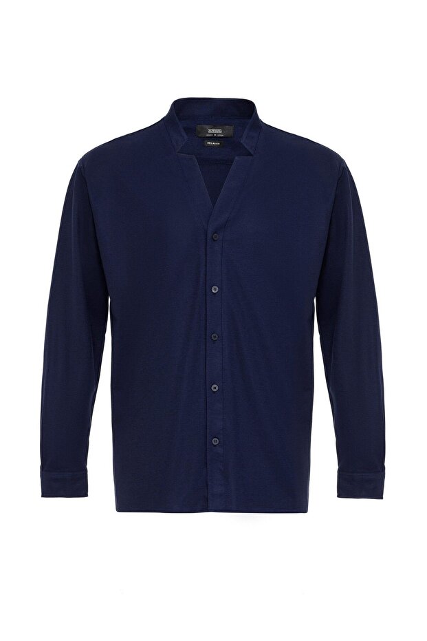 V-neck men's shirt
