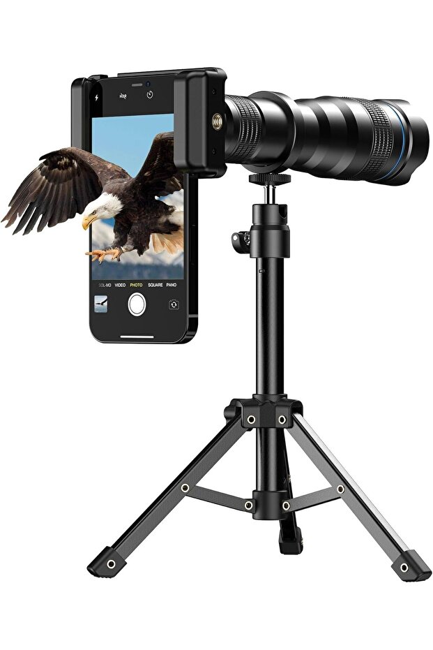 High Power 36X Telephoto Lens Kit with Tripod for iPhone, Samsung & Smartphones