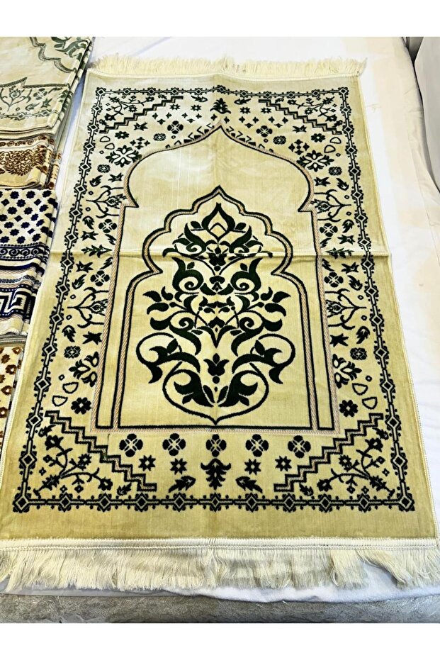 سجادة صلاة زخرفة اسلامية - تركي 4ملي - 70*120