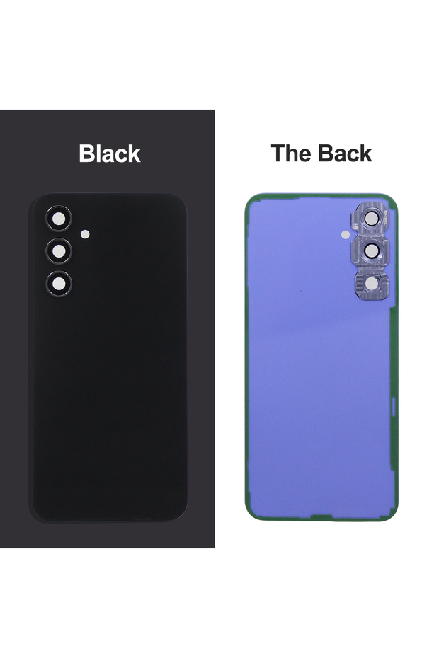 Black For A54 5G A546 SM-A546U Glass Back Lid Door Cover Battery Rear Housing Case Replacement ...