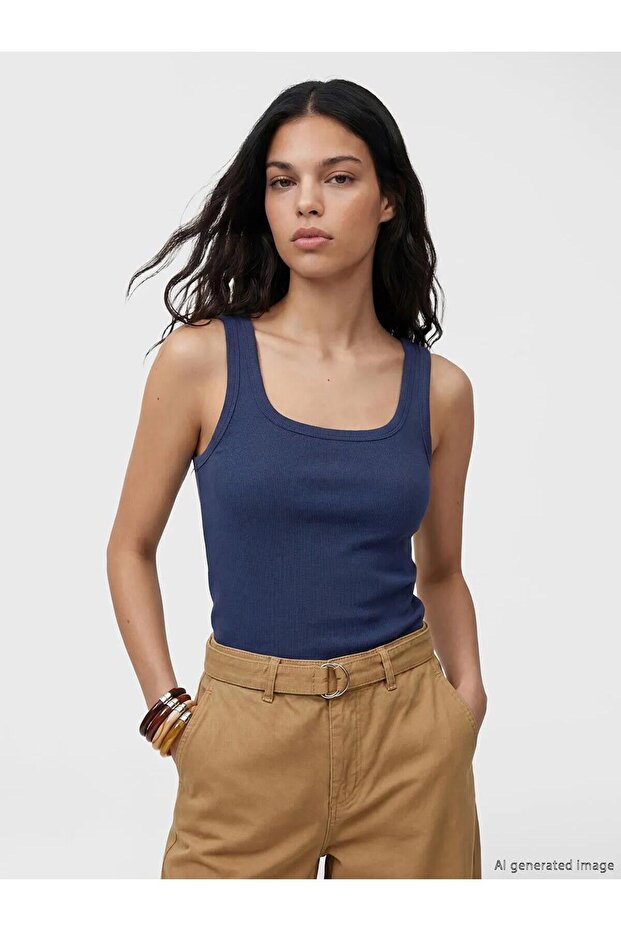Square Neck Women's Tank Top (S6)