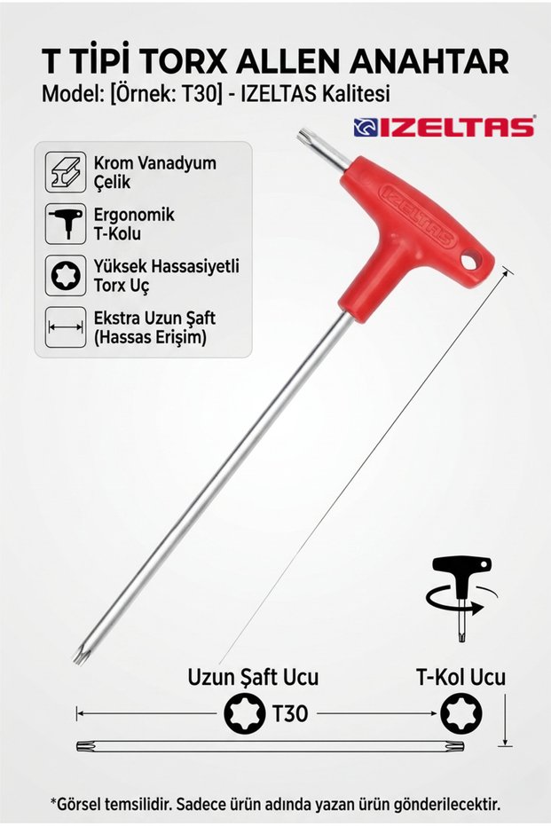 T-Handle Torx Allen Key T27