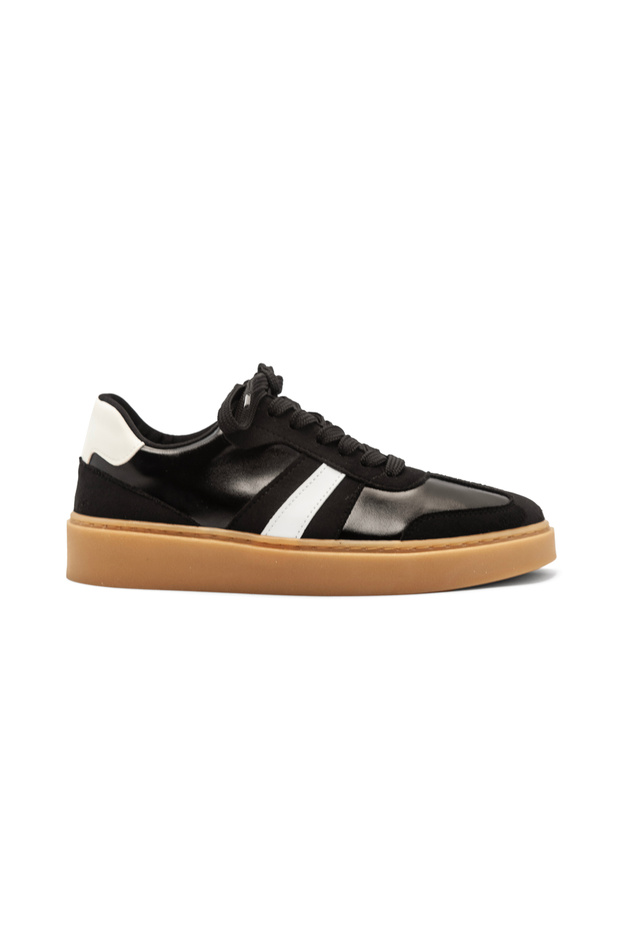 Frm 100 Pul Detailed Flat Sole Sports Shoes