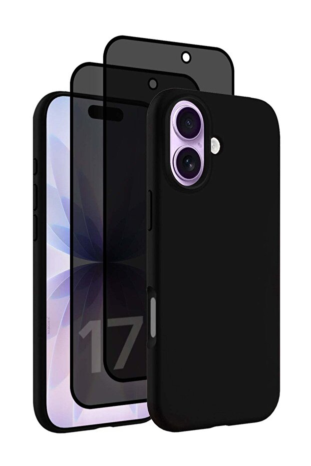 3Packs Liquid Silicone Protective Phone Case for iPhone 17, Soft Anti-Scratch Microfiber Lining