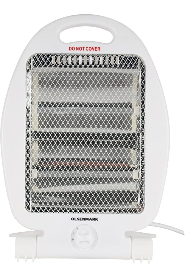 Quartz Heater – OMQH1636B | 2 Heating Power 400W/800W | Instant Heating Quartz Tubes, Automatic Tip-Over Protection | Long & Even Heat, Energy Efficient, Lightweight & Portable