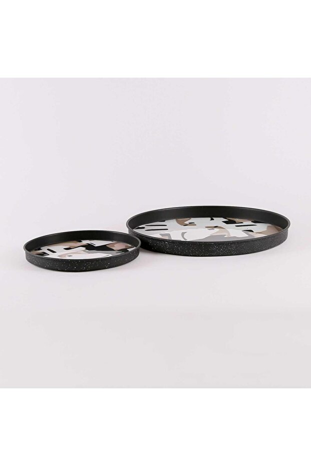 Sia Round Iron Serving Tray - 4