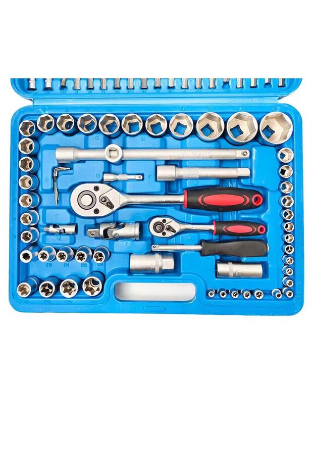 108-piece socket wrench set Bihexagonal - 3