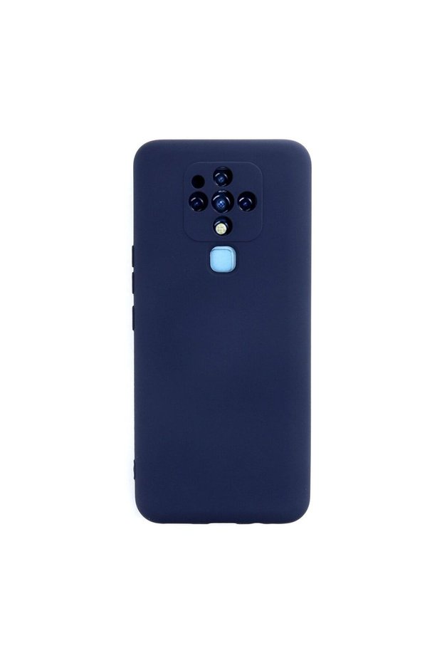 Tecno Camon 16 Case Nano Velvet Silicone Inside - Navy Blue