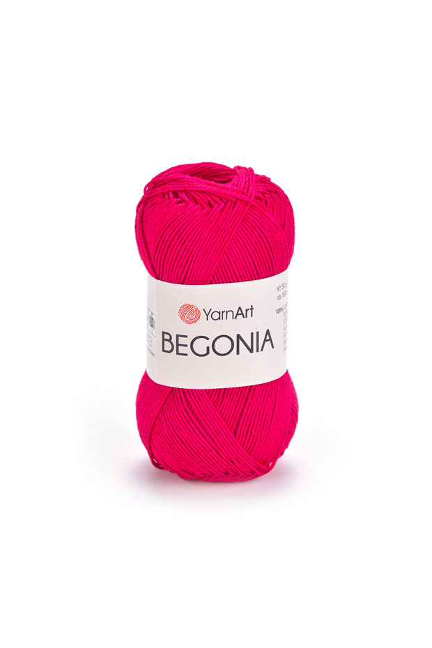 Begonia 100% Mercerized Cotton 50 Gr 169 m Fine Hand Knitting Yarn Summer Yarn - 1 Piece