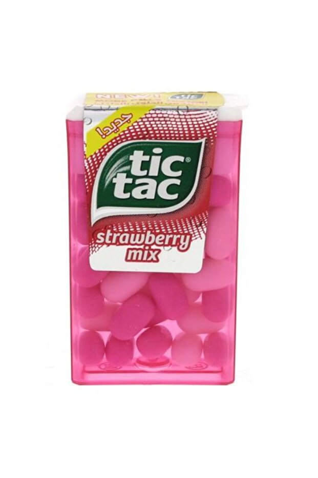 Strawberry Mix Flavor Mints 18g