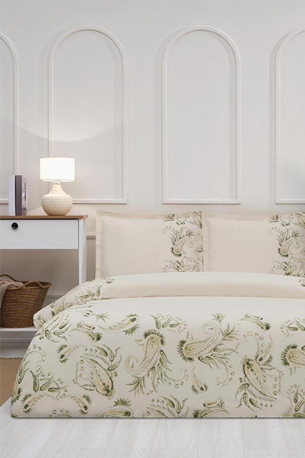 طقم غطاء لحاف فردي من Paisley Wind
