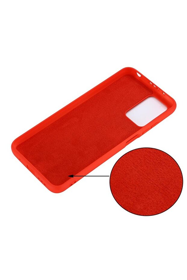 Solid Color Θήκη Σιλικόνης Red (Xiaomi Redmi 10) - 3