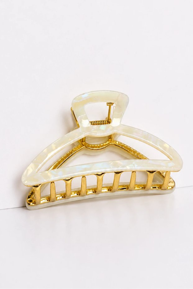 Efficient Bowknot Design Bone Hairpin Buckle – Large Size Non-Slip Strong Grip Hair Clip, Stylish Accessory for Women & Young Girls