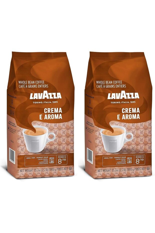 Crema E Coffee Beans 8/10 - 1Kg Pack Of 2