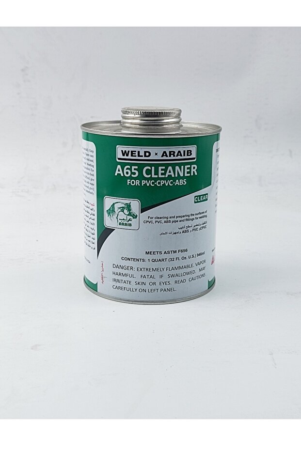 ARAIB A65 PVC Cleaner 946ml - منظف مواسير PVC و CPVC و ABS قبل اللزق