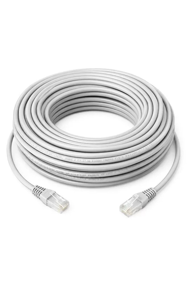 كابل إنترنت إيثرنت Cat5 بطول 30 مترًا من نوع Rj45