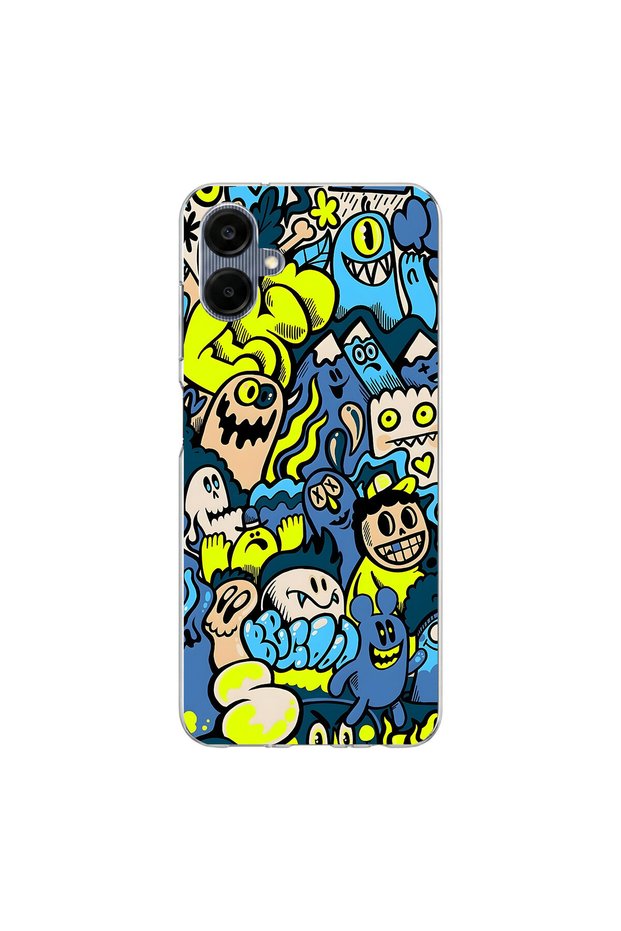 Samsung Galaxy A06 Compatible Graffiti 11 Design Transparent Case