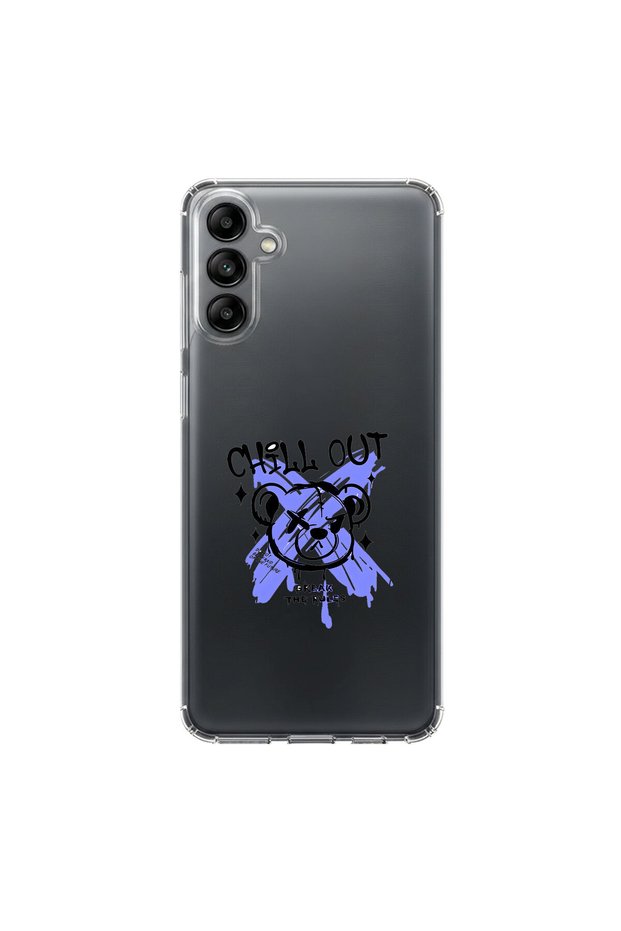 Samsung Galaxy A04S Compatible Graffiti 8 Design Transparent Case