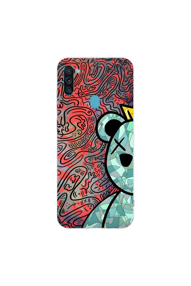 Samsung Galaxy M11 Compatible Graffiti 12 Design Transparent Case