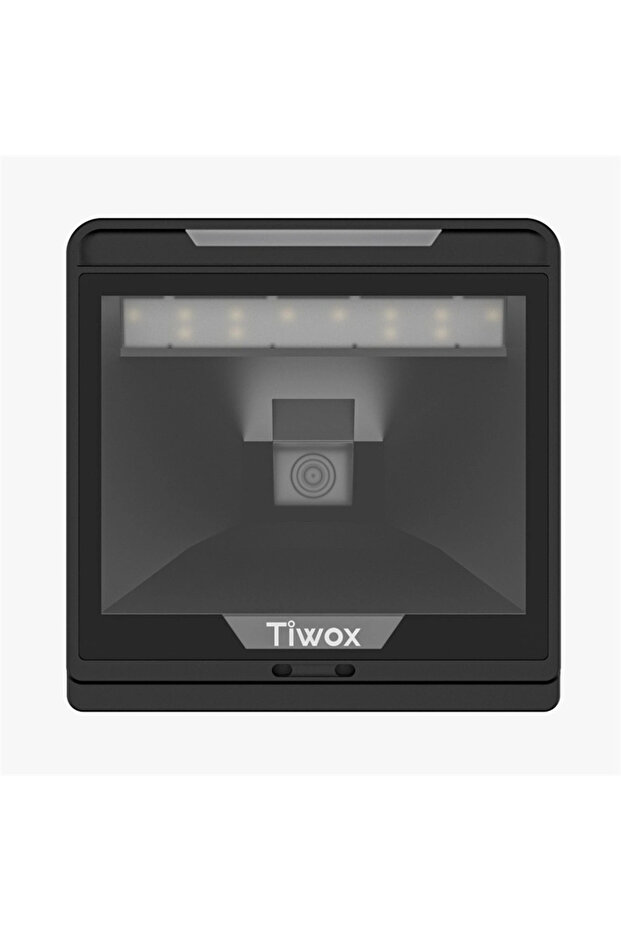 Vs-8000 2d QR Code ماسح الباركود السلكي عبر USB لسطح المكتب