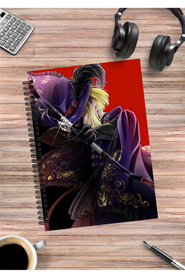 Twisted Wonderland Anime Spiral Notebook A5 (50 Sheets)