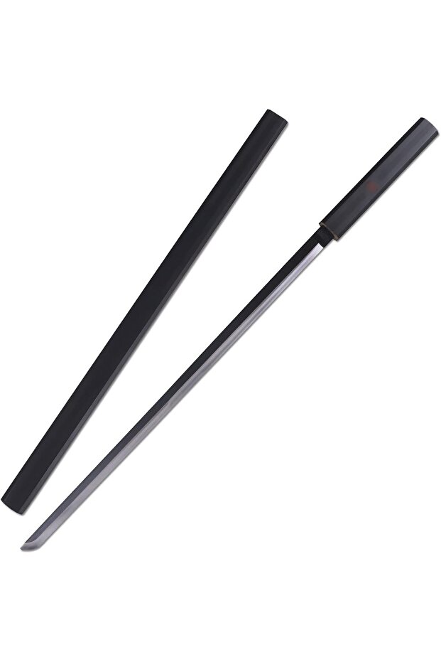 Japanese Anime Sasuke Sword Cosplay Samurai Sword Wooden Not Sharp Black Katana