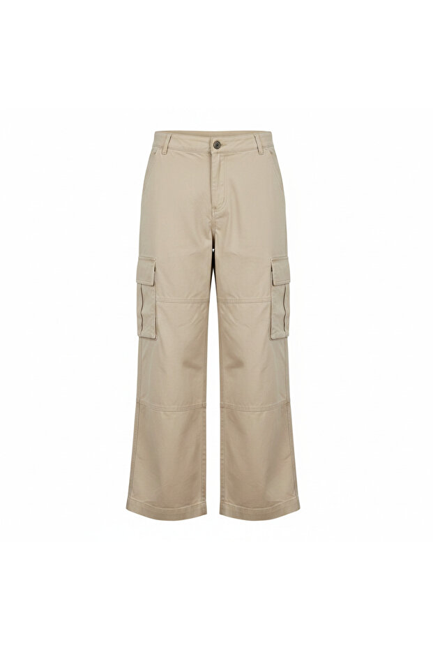 Benny Cargo Pant in Washed Ecru - Size 10 US