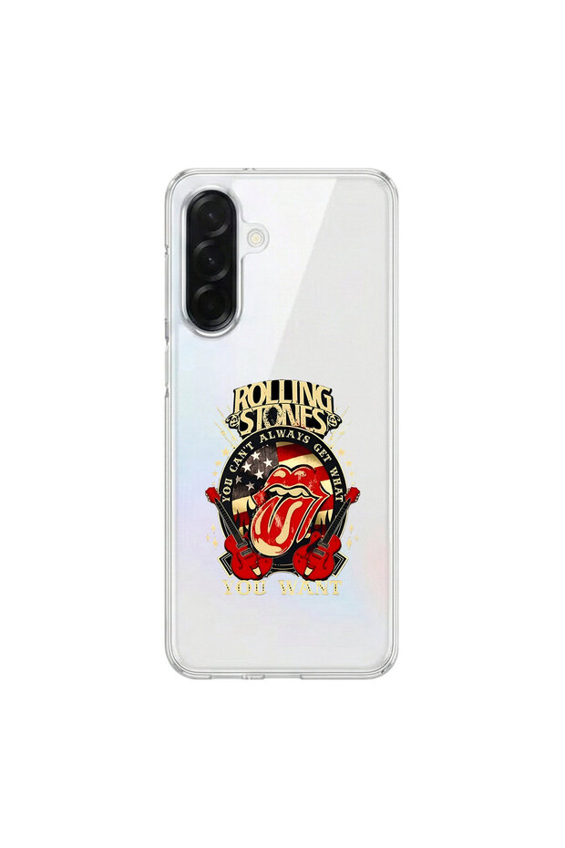 Samsung Galaxy A36 Compatible Metal 15 Design Transparent Case