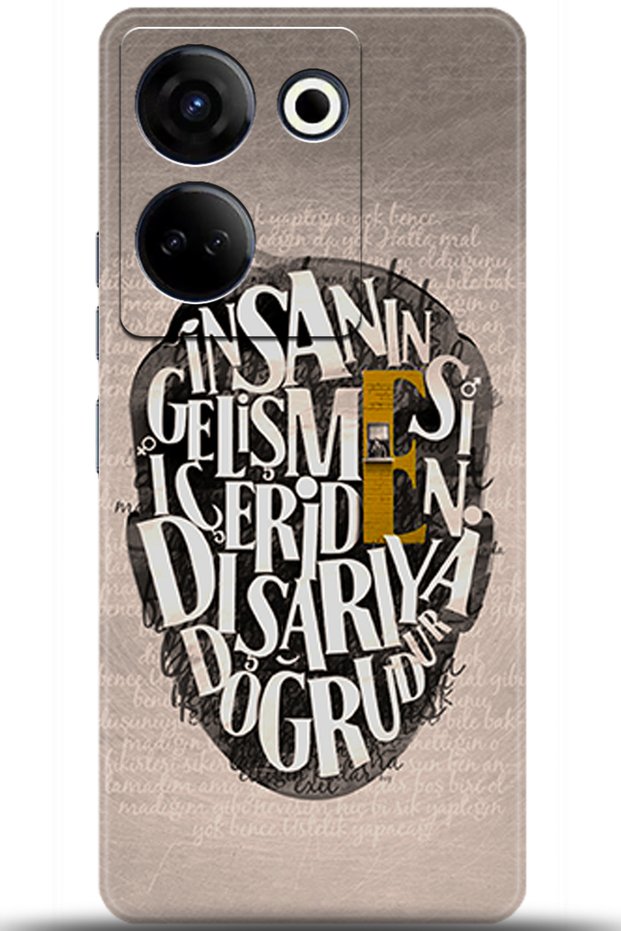 Camon 20 Case Hd Printed Case - They Can'T Bring Me down 5587
