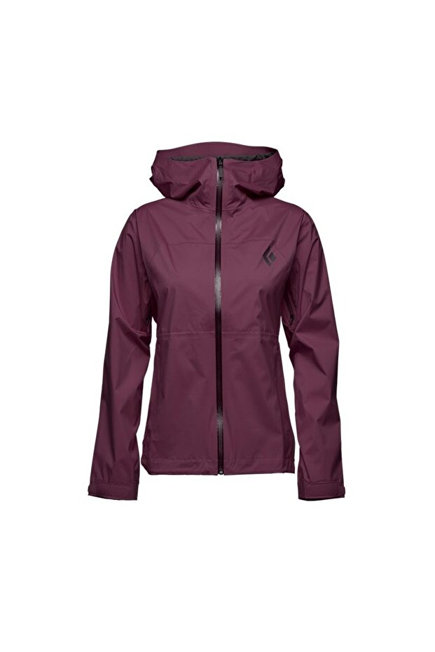WOMEN'S STORMLINE STRETCH RAIN SHELL JACKET - ارجواني - S