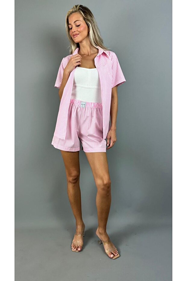 Pink pajama set
