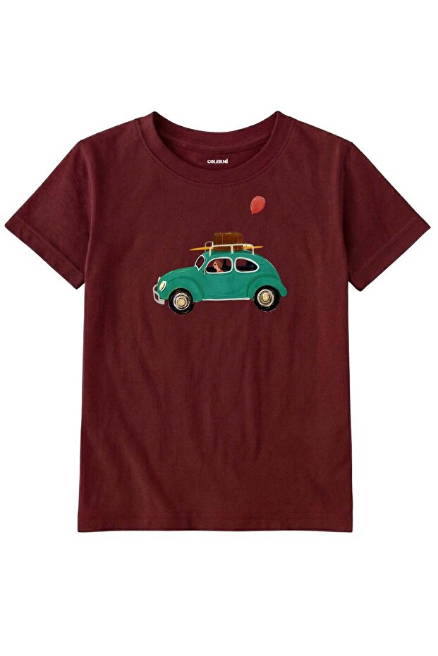 Kids' T-Shirt - Balloon Ride Car Design