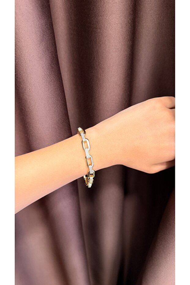 Women's Paperclip Model Bracelet