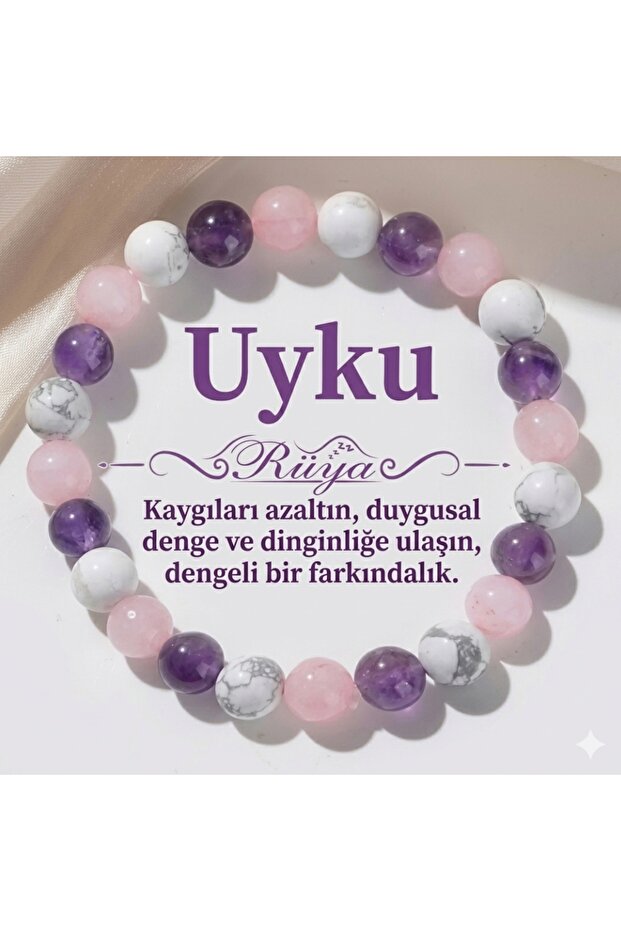 Natural Touch of Peaceful Sleep – Sleep Natural Stone Bracelet