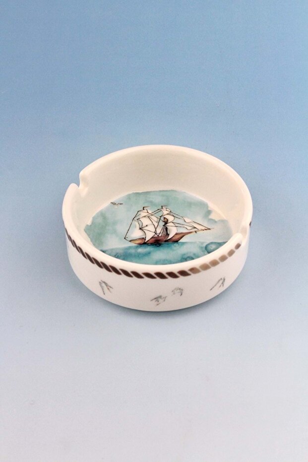 Marin Small Size Porcelain Ashtray
