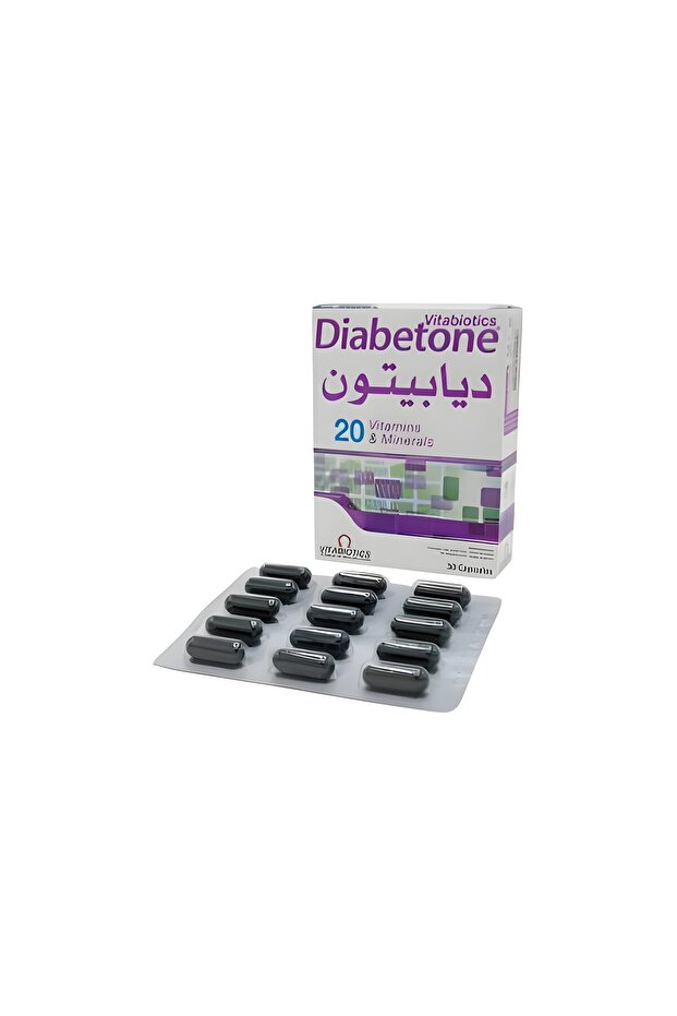 Diabetone Vitamins & Minerals 30 Capsules | Whites