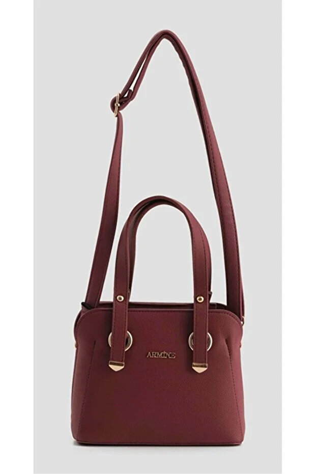 Women's Shoulder Bag 364 Claret Red Pia