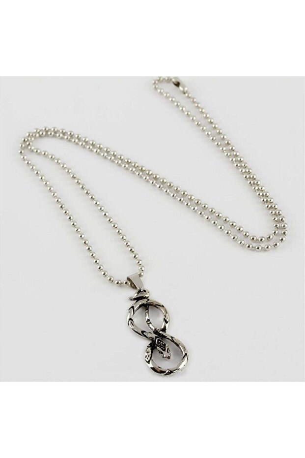 Snake Figured Men's Necklace