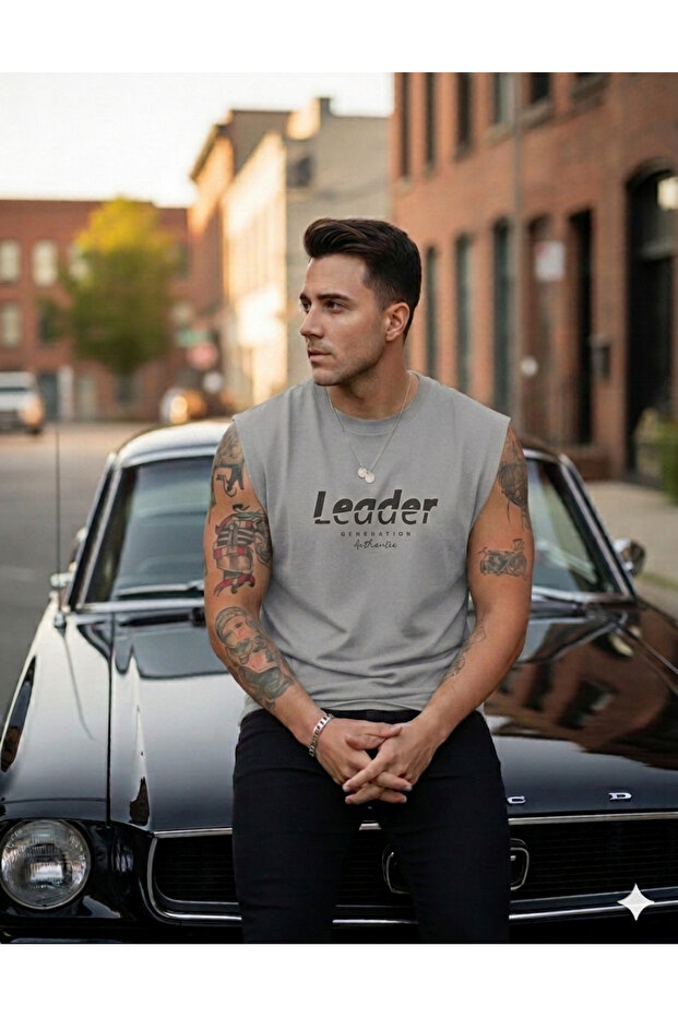 تي شيرت LEADER بدون أكمام