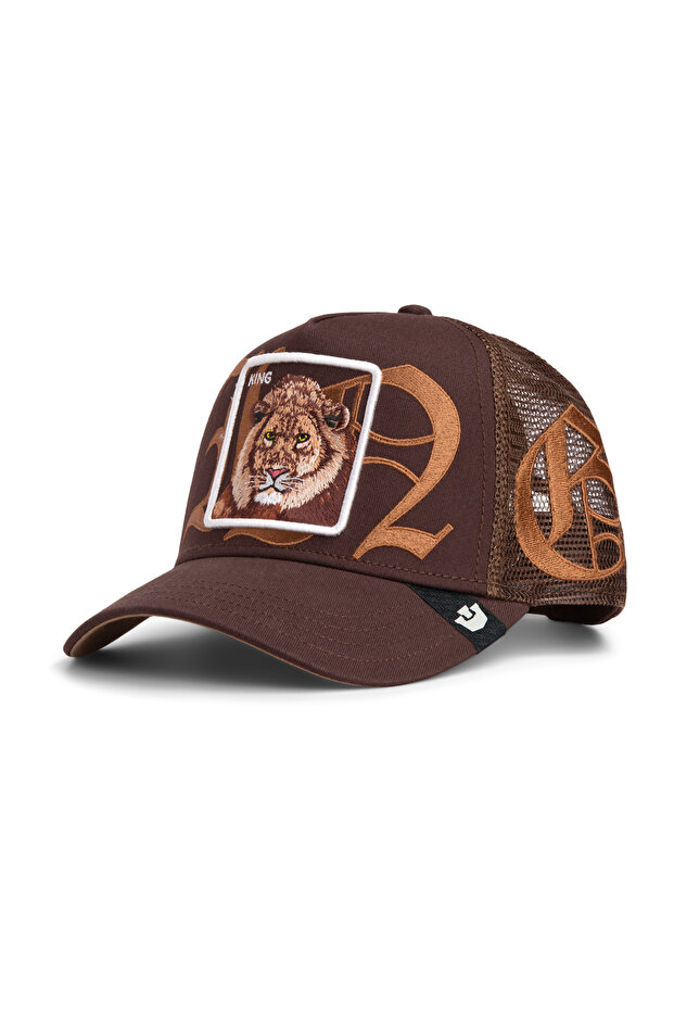 . Old English King Trucker Cap