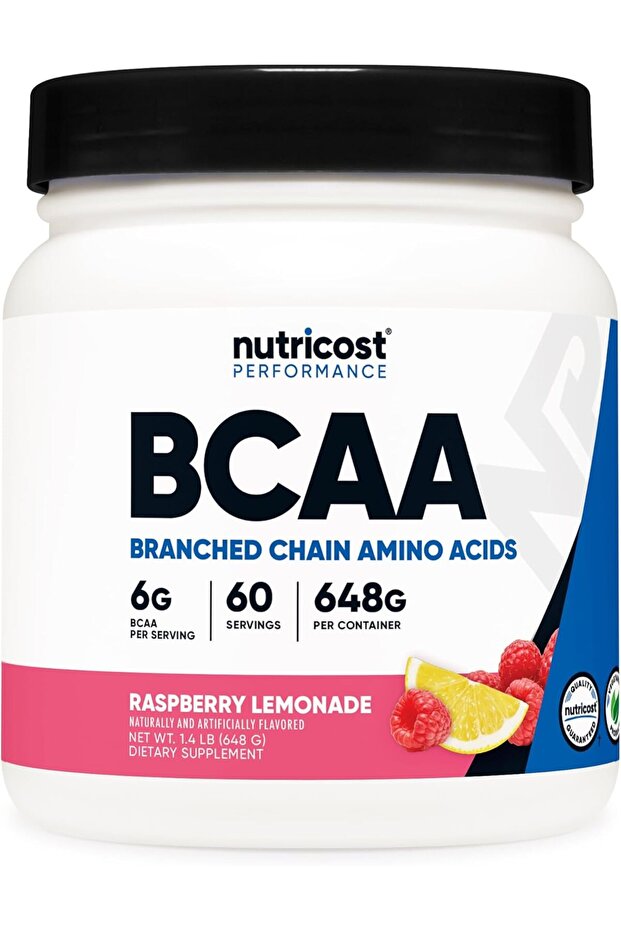 BCAA Powder- 2:1:1 - (Raspberry Lemonade) 60 Servings