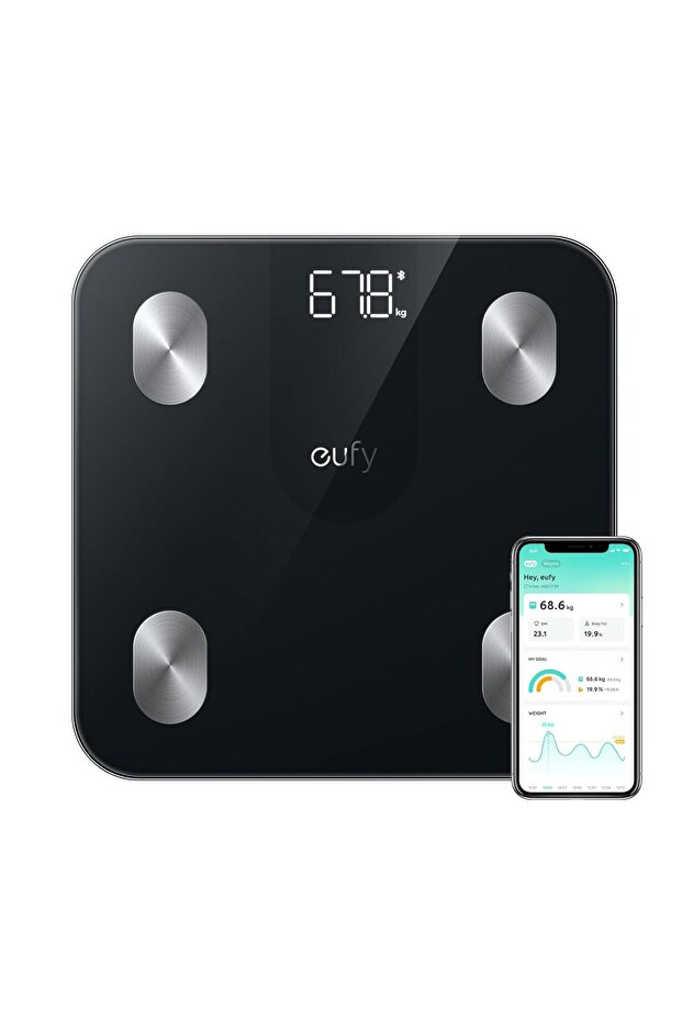 Smart Scale A1 with Bluetooth, Body Fat Scale, Wireless Digital Bathroom Scale, 12 Measurements